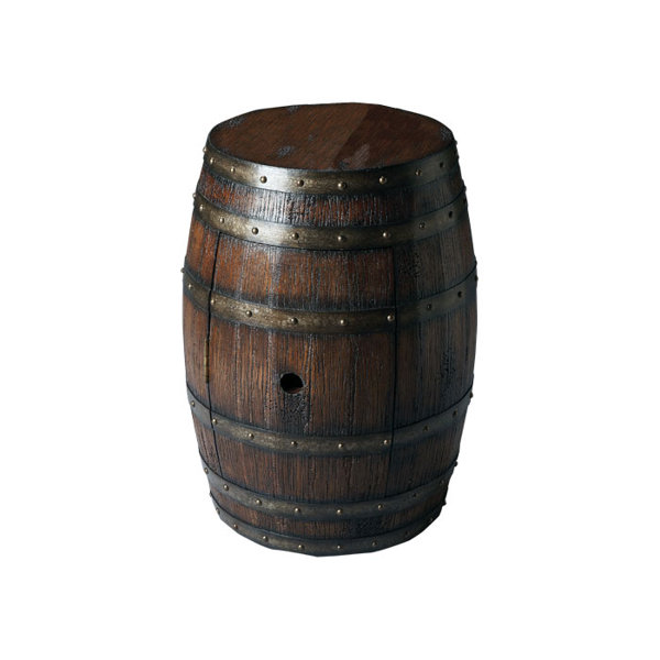 Loon Peak® Bradner Barrel End Table with Storage & Reviews Wayfair